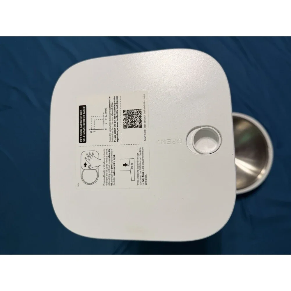 PETKIT Fresh Element Solo Wi-Fi Programmable Automatic Pet Feeder, White